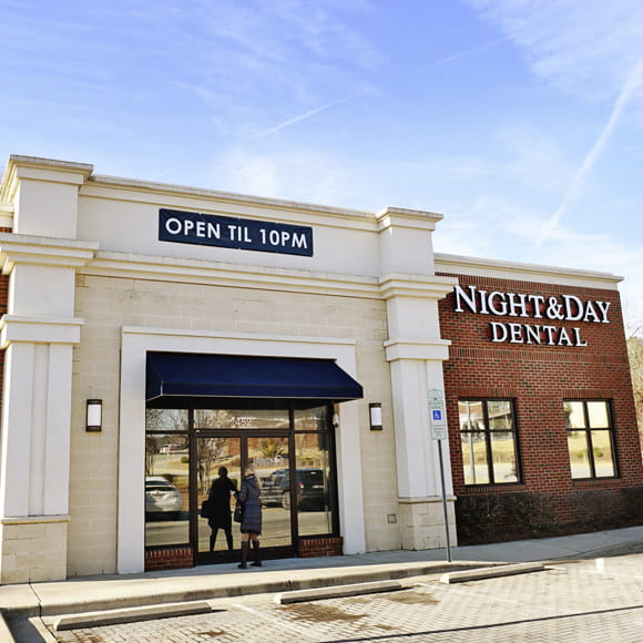 Night and Day Dental building in Clayton, NC
